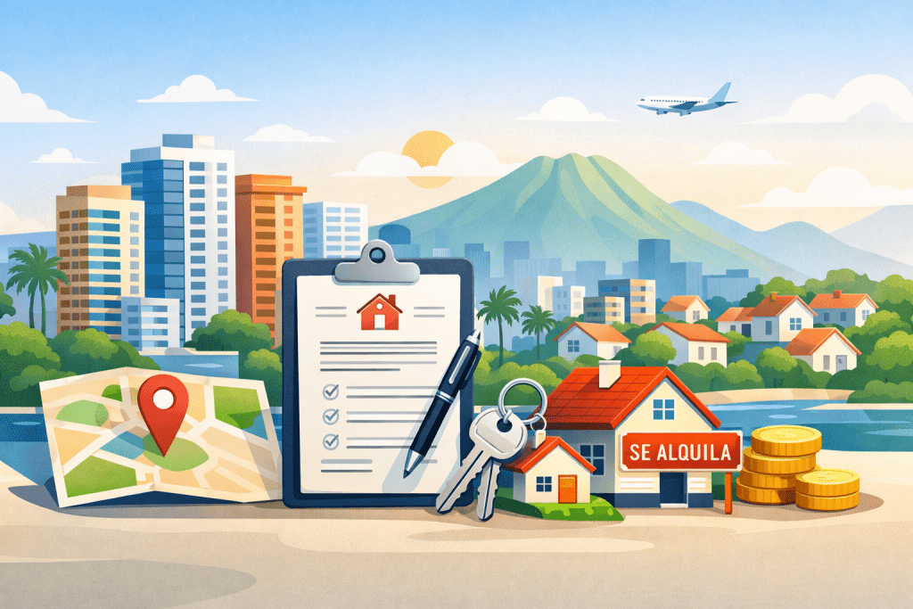 Guía 2026 para alquilar en San Salvador: precios, zonas y contrato