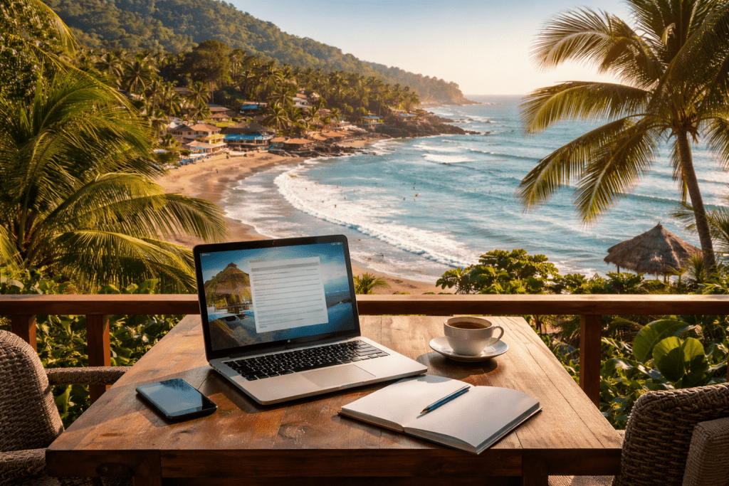 Vivir y trabajar remoto desde El Salvador: guía para nómadas digitales